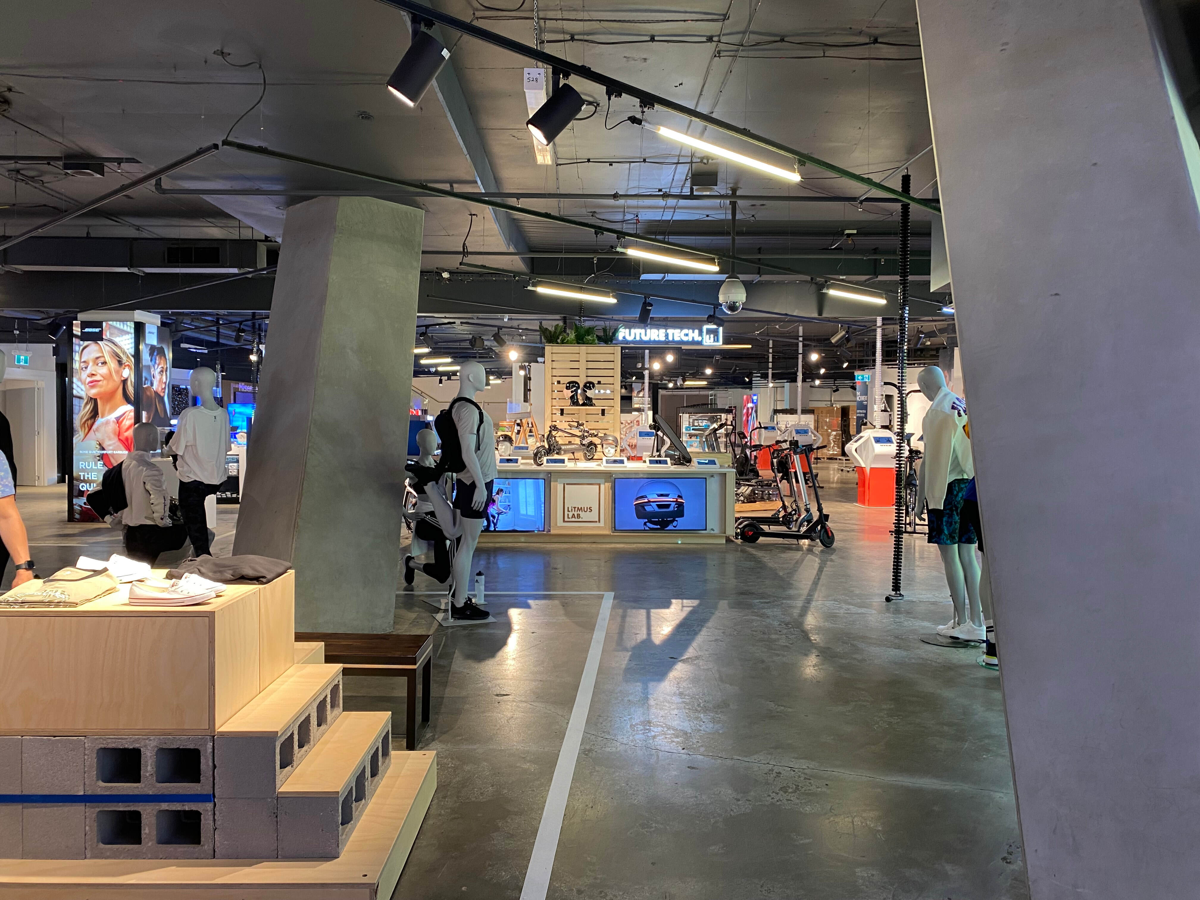 New Litmus Lab / Future Tech arrive at Myer Melbourne